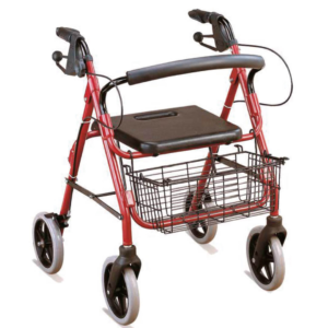 Andador Roller 4 ruedas y asiento