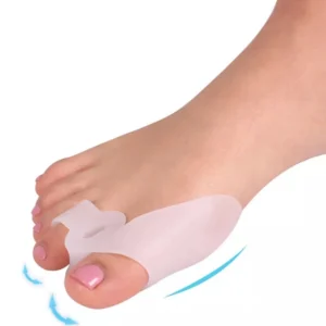 Separador Dedos De Silicona Gel Corrector de Juanetes, 1 par